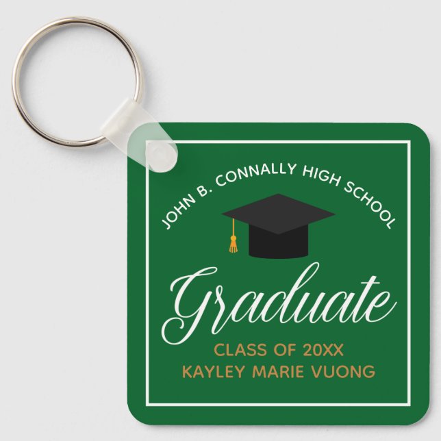 Chaveiro Presente de Formando Personalizado para Graduação  (Frente)