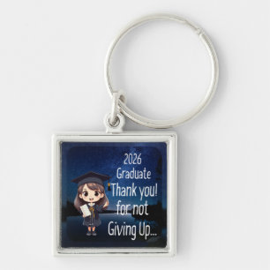 Chaveiro Presente de Graduação Pingente para Meninas