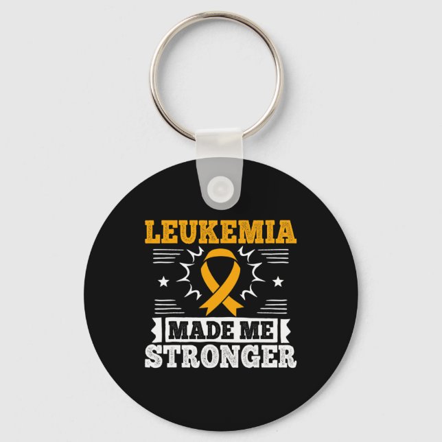 Chaveiro Presente de Leucemia Aguda Para Pacientes com Leuc (Frente)