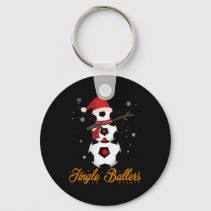 Chaveiro Presente de Natal de Futebol Jingle Llers