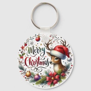 Chaveiro Presente de Natal Feliz Natal