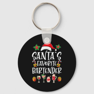 Chaveiro Presente de Natal para Barman O Barman Favorito do