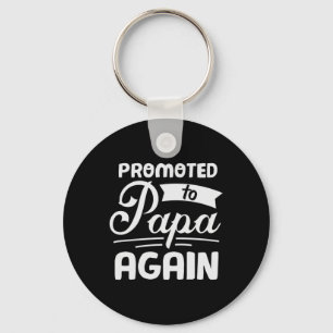 Chaveiro Presente De pai Promovido Ao Papá Novamente