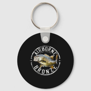 Chaveiro Presente de pesca com boca pequena para homens e M