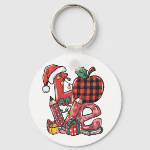 Chaveiro Presente de Professor Feliz Natal Amor