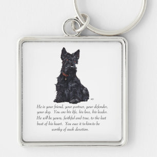 Chaveiro Presente de Scottish Terrier - Cão MACHO