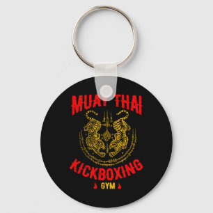 Chaveiro Presente de treinamento em Kickboxe Gym Mma Tiger