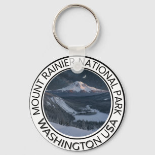 Chaveiro Presente de Viagem Parque Nacional Mount Rainier