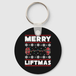 Chaveiro Presente Diversão Merry Liftmas Natal Academia Tre