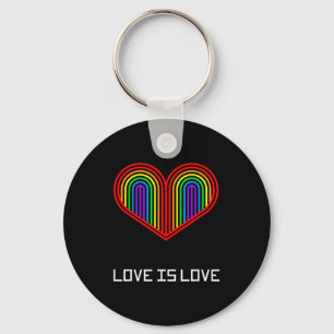 Chaveiro Presente do Dia dos Namorados LGBT Vintage Amor Fo