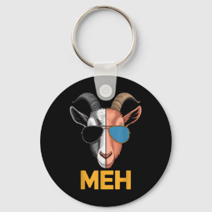Chaveiro Presente do fazendeiro Goat Meh Engraçado