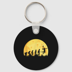 Chaveiro Presente do jogador de emblema do Badminton da Evo