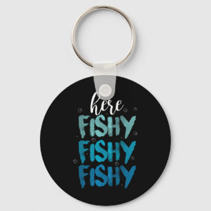 Chaveiro Presente do Lago de Verão Pesca Divertida Aqui Pei