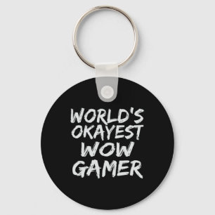 Chaveiro Presente do Melhor Jogador de Wow do Mundo Engraça