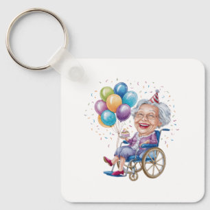 Chaveiro Presente engraçado de aniversário da avó para tia