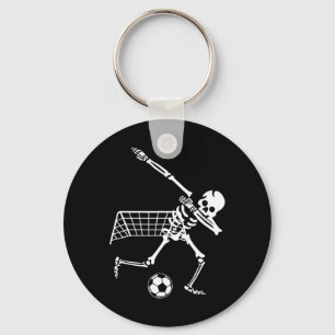 Chaveiro Presente engraçado de Halloween de humor de futebo