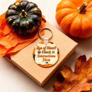 Chaveiro Presente engraçado de Halloween para farmacêutico