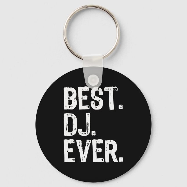 Chaveiro Presente engraçado de Natal Dj Ever Funny  (Frente)