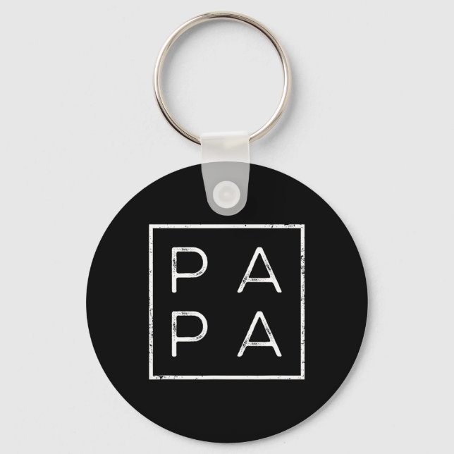 Chaveiro Presente Engraçado do Dia dos Pais para o Papai (Frente)