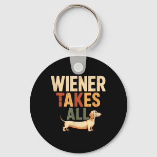 Chaveiro Presente engraçado para amantes de Dachshund Doxie