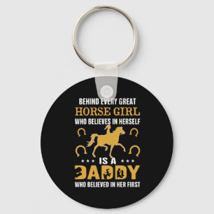 Chaveiro Presente Equestre Por Trás De Todas As Excelente