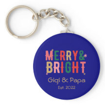 Presente Feliz & Brilhante para Avós Gigi e Papai