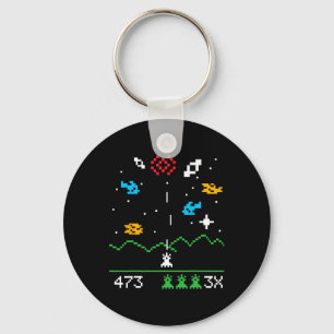 Chaveiro Presente Geek de Video Game Astrospace Vintage Ner