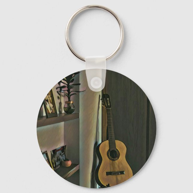 Chaveiro presente guitarrista legal (Frente)