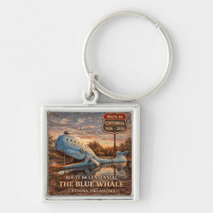 Chaveiro Presente Lembrança da Baleia Azul Catoosa Route 66
