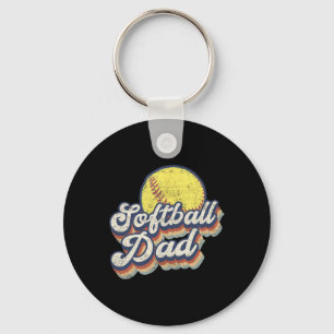 Chaveiro Presente no Pai de softball do dia de os pais da f
