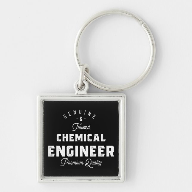 Chaveiro Presente para Engenheiro Químico (Frente)
