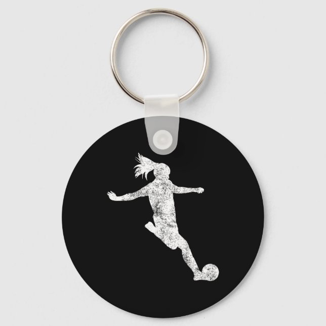 Chaveiro Presente para jogadora de futebol (Frente)