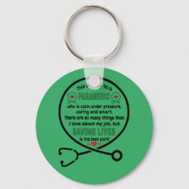 Chaveiro Presente paramédico. Isto Pertence A Um paramédico