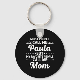 Chaveiro Presente Paula Nome Engraçado Dia das Mães Persona