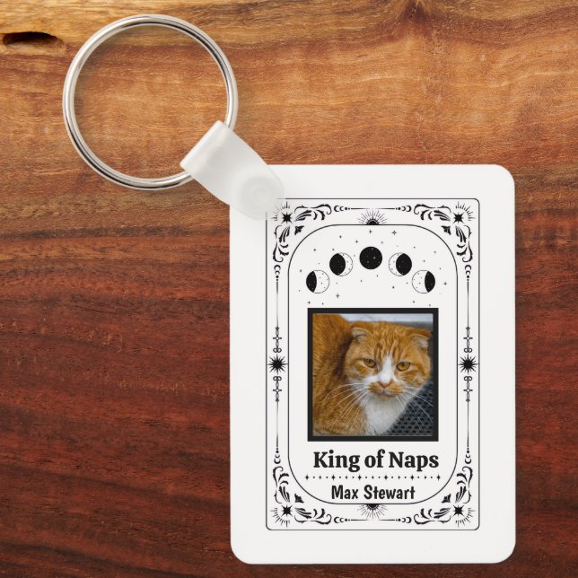 Chaveiro Presente Personalizado com Foto Tarot para Amantes (Frente)