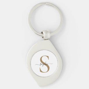 Chaveiro Presente Personalizado com Nome Customizado em Let
