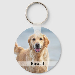 Chaveiro Presente Personalizado de 2 Fotos de Animal de Est
