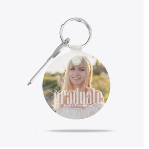 Chaveiro Presente Personalizado de Formatura com Foto Simpl