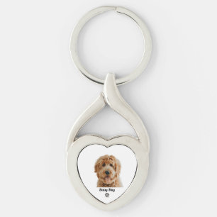 Chaveiro Presente Personalizado de Foto de Cachorro para Am
