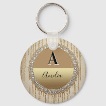 Presente Personalizado de Ouro com Monograma para 