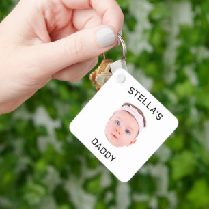 Chaveiro Presente personalizado de Pai de fotografia do ros
