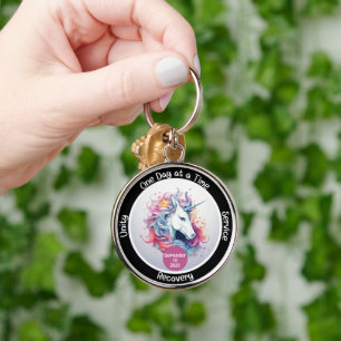 Chaveiro Presente Personalizado de Recuperação de Sobriedad