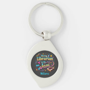 Chaveiro Presente Personalizado para Bibliotecário