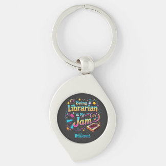 Chaveiro Presente Personalizado para Bibliotecário