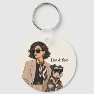 Chaveiro "Presente Personalizado para Mãe de Cachorro" "Don