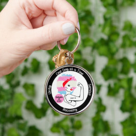 Chaveiro Presente Personalizado para Marco de Sobriedade –