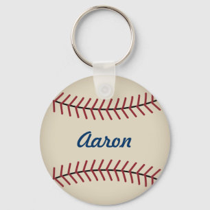 Chaveiro Presente Personalizado Vintage Baseball Keychain