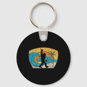 Chaveiro Presente Retro Bigfoot de Surf para Shaka Aloha Su