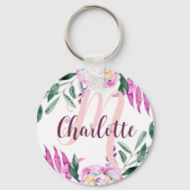 Chaveiro Presente Rosa Esmagado para o favor da Festa de an