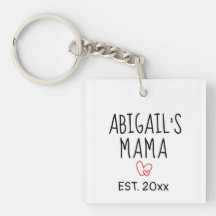 Presente Simples da Mama Personalizada com Nome da